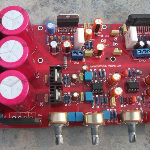 特价发烧精品TDA7293+LM4780的2.1声道