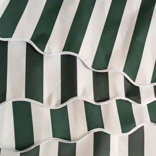 垂边户外防雨防晒遮阳篷布防水牛津布伸缩蓬布小吃车棚雨搭花边