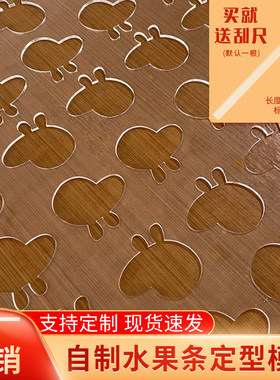 亚克力定制模具DIY自制水果条