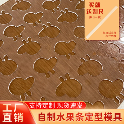 亚克力定制模具DIY自制水果条