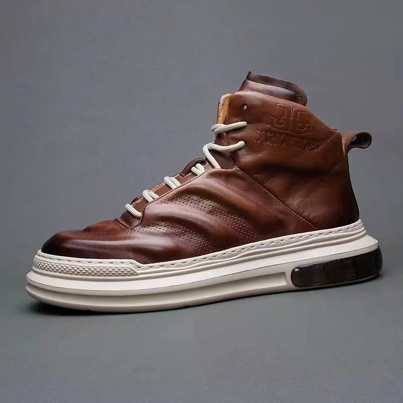 高颜值鞋子男款时尚男鞋2026冬季休闲鞋男士鞋休闲厚底男鞋潮鞋,流行男鞋,时尚休闲鞋,淘宝优惠券,粉丝福利购,淘宝优惠卷