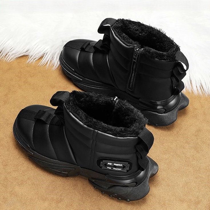 面包靴男鞋高帮防水防滑防寒靴冬季新款加绒加厚耐磨保暖情侣棉鞋,流行男鞋,高帮鞋,淘宝优惠券,粉丝福利购,淘宝优惠卷