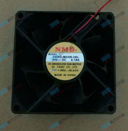 2408D-M04W-2BL 24VDC 0.18A 原装正品日本NMB 三线 进口轴流风扇