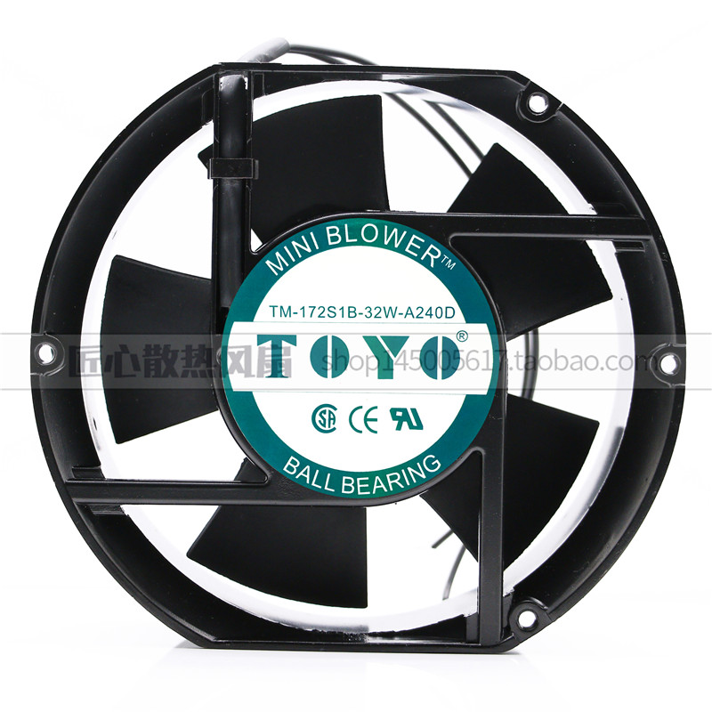 全新 TOYO TM-172S1B-32W-A240D 17251 220/240V 散热风扇