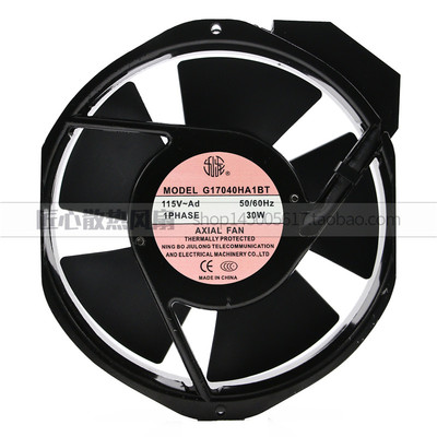 G17040HA1BT 115V 30W 轴流机箱风扇全新九龙 17238 AC变频器风机