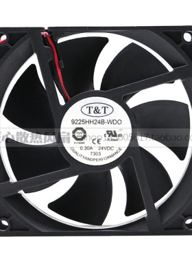 原装正品TT 9225HH24B-WDO 24V 0.30A 92*92*25MM 轴流风扇