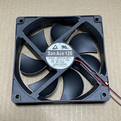 SanAce120 三洋 12cm静音散热风扇 9S1212L4011 12V 0.08A