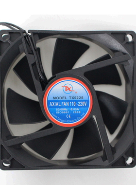 同鑫TX TX9225 EC 110~220V 0.05 92*92*25 散热风扇