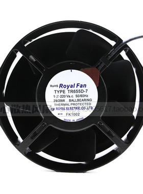 TYPE TR655D-7 TR755D TR655D-TP 200V 原装日本ROYAL 耐高温风扇