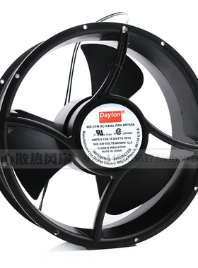 原装正品 Dayton 665 CFM AC AXIAL FAN 4WT45A 轴流风扇 25489