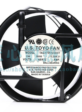 正品TAC17251230HT 230V全新U.S.TOYOFAN TAC17251115HT 115V进口