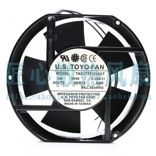 正品TAC17251230HT 230V全新U.S.TOYOFAN TAC17251115HT 115V进口