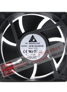 原装 AFB1224SHE/VHE 台达风机12038 DC24V 0.7变频器散热风扇