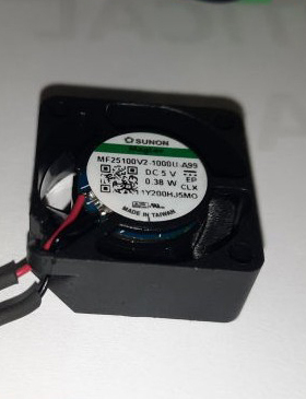 建准SUNON MF25100V2-1000U-A99 DC 5V 0.38W 25x10MM 散热风扇