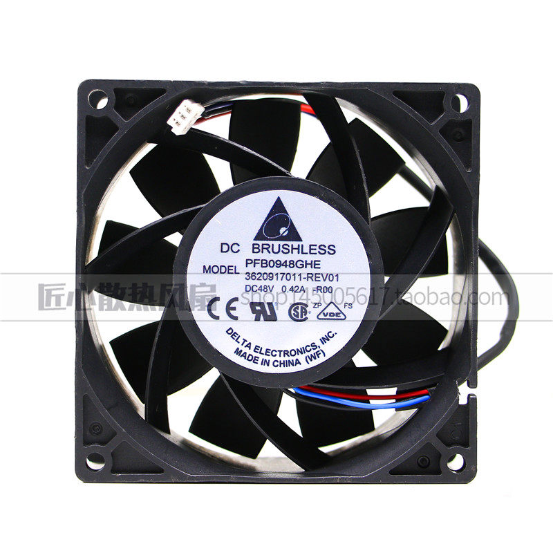 全新台达PFB0948GHE-R00 48V 3620917011-REV01 变频器风扇9038