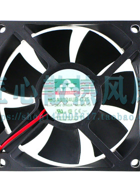 Protechnic永立 MGA0824UB-O25 8025 24V 0.48A直流风扇风机