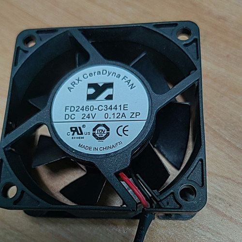 三匠风扇 FD2460-C3441E DC 24V 0.12A 6厘米变频器散热风扇