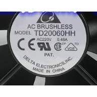 AC BRUSHLESS全新台达 TD20060HH AC 220V 0.48A 20060 铝框 风机