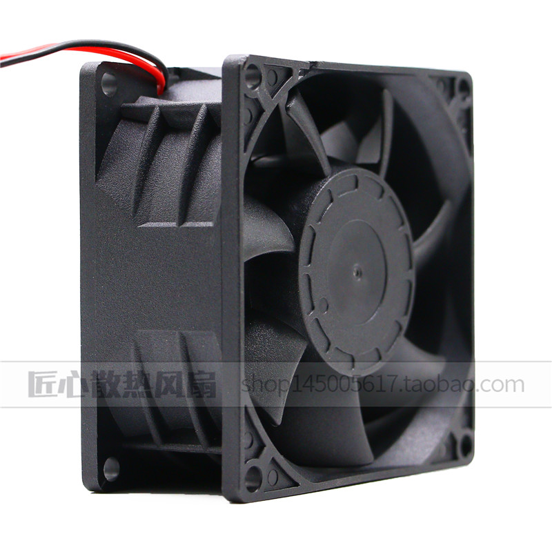 DOREEN 24V 0.35A DR8038H24B 80*80*38mm 2线 服务器 散热风扇