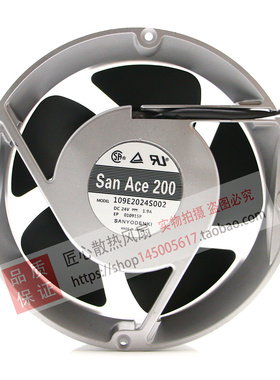 109E2024V0S03/S002日本三洋SANYO 24V 1.9A 20070大风量散热风扇