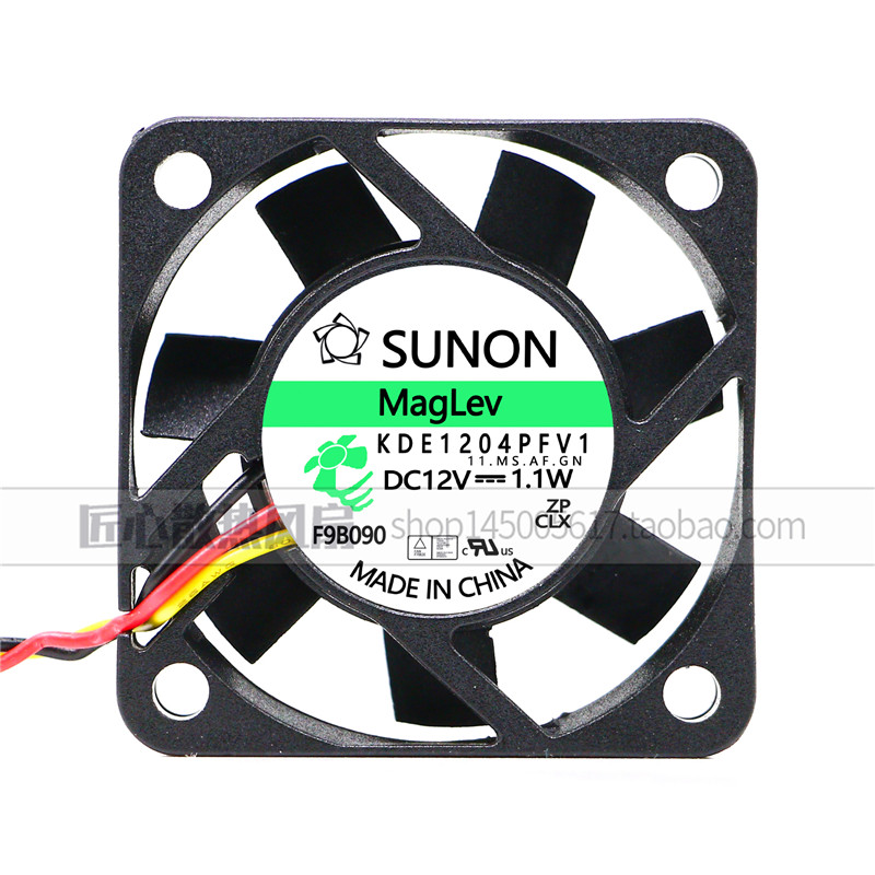 KDE1204PFV1 建准 4010 12V 1.1W 磁悬浮超静音风扇 40*40*10MM