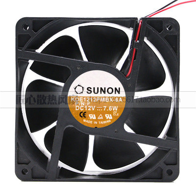 建准SUNON 12038 KDE1212PMBX-6A 12V 7.6W 轴流 机箱散热风扇