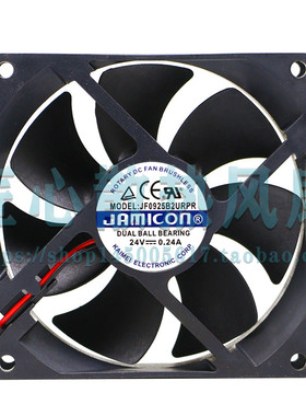 JAMICON JF0925B2URPR 24V 0.24A 9CM 9025 变频器电焊机散热风扇