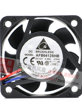 全新原装台达 AFB0412SHB 4015 12V0.35A 大风量双滚珠测速风扇