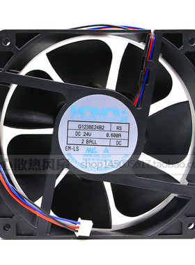 原装南韩NONOI G1238E24B2 24V 0.6A 12038 大风量 变频器风扇