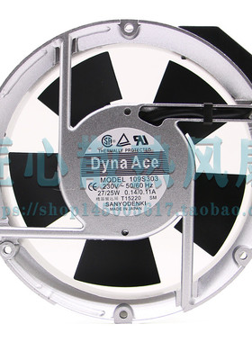 三洋109S302/S303 109-312/313 230V 17cm 17251散热风扇200/230V