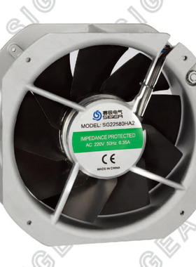 正品赛极SG22580HA1 110V SG22580HA2 220V 机柜轴流散热风机风扇