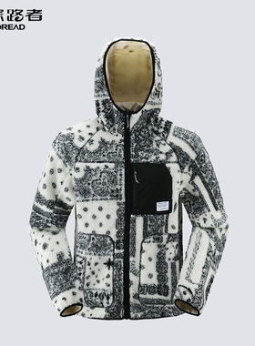探路者休闲外套男女2022秋冬新款户外防风保暖休闲服TAEEAK90247
