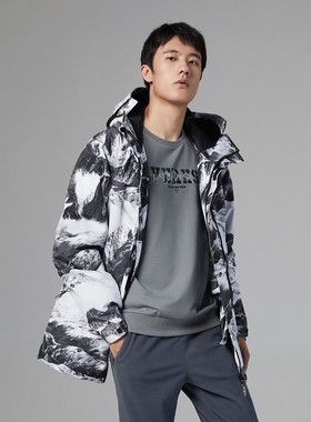 探路者滑雪服秋冬户外防水透湿保暖中长款外套TAHI91501/92502