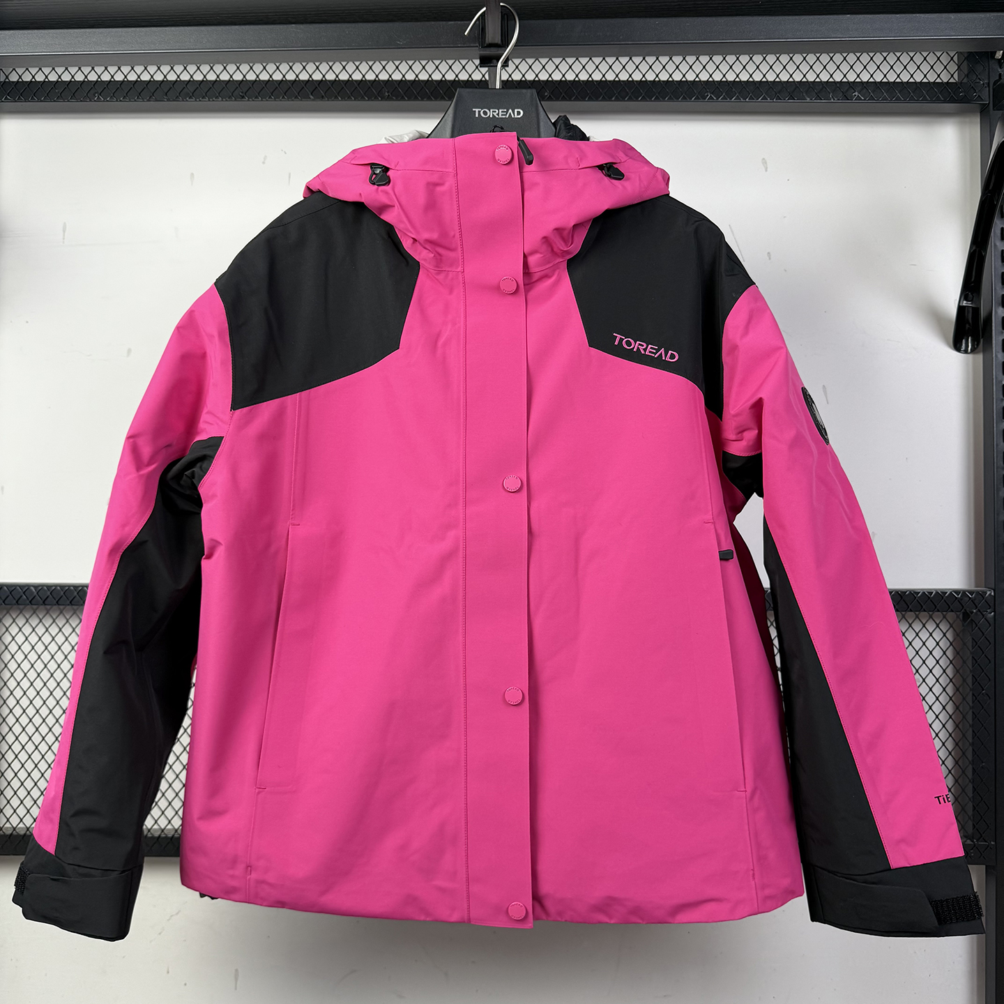 探路者冲锋衣女25秋冬新保暖防风