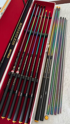 Full-Color Ximak Fishing Rod, Ultra-Light and Ultra-Hard, 19 Sections, 6H High Carbon, Carp and Grass Carp Platform Fishing Rod