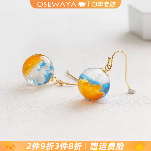 小众设计感高级轻奢耳环