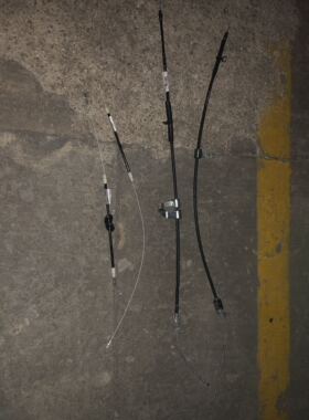 海格校车KLQ6590前后手刹线