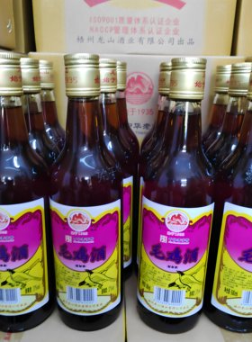 毛鸡酒龙山广西梧州37度配制酒