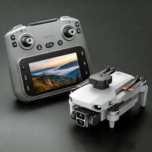 GPS自动返航大屏幕遥控器高清航拍专业无人机无刷四轴飞行器玩具