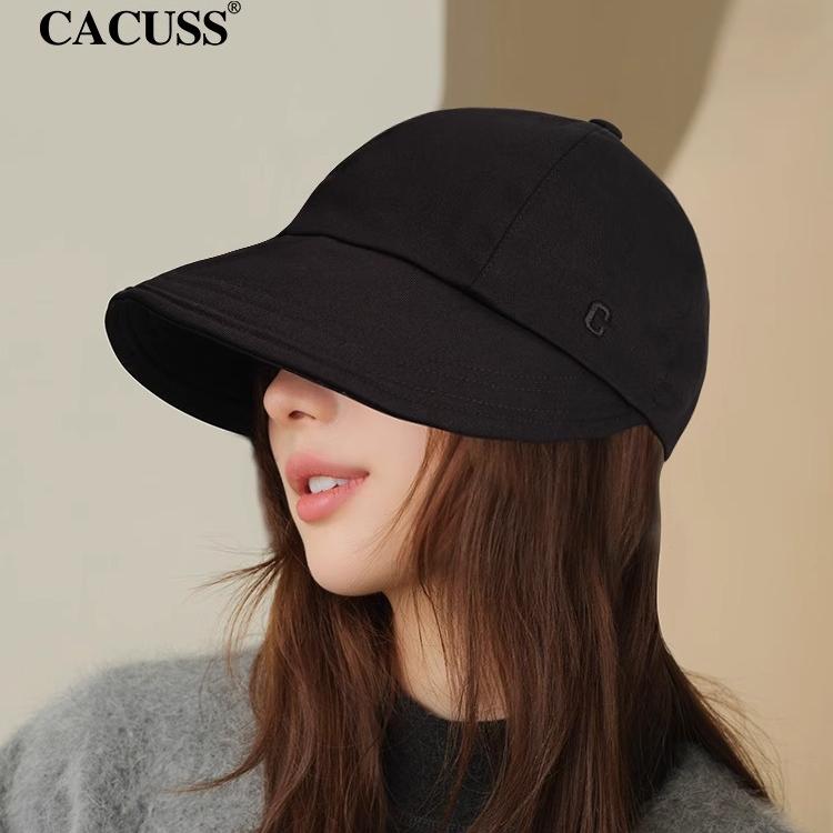 CACUSS渔夫帽女秋冬季帽子大头围