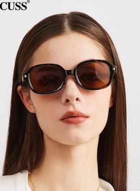 CACUSS墨镜女2025新复古遮阳防晒