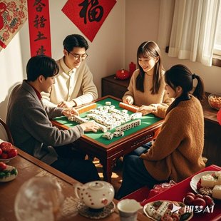 麻将牌家用手搓麻雀大号四川玉石高颜值红中精品带盒中号108张