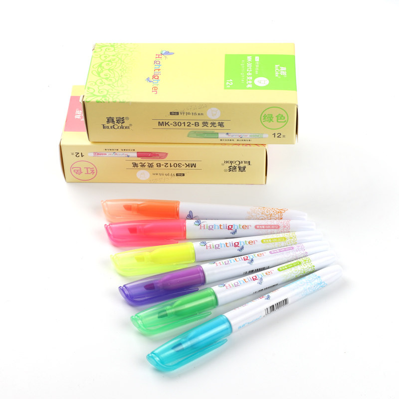 可爱荧光标记笔彩色斜头记号笔重点糖果色划线涂鸦笔少女心手账笔,文具电教/文化用品/商务用品,荧光笔,淘宝优惠券,粉丝福利购,淘宝优惠卷