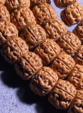 高端毕业一代藏式盘龙纹小金刚菩提长链108+6