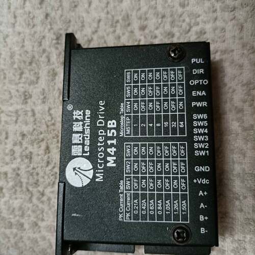 可维修步进电机驱动器，型号：M415B。议价