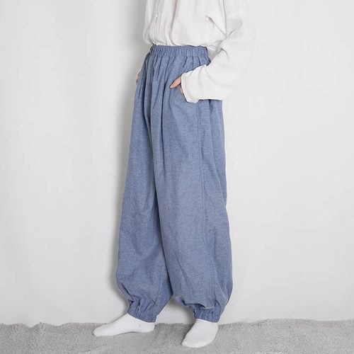 青山渐汉服灯笼裤凉爽透气舒适