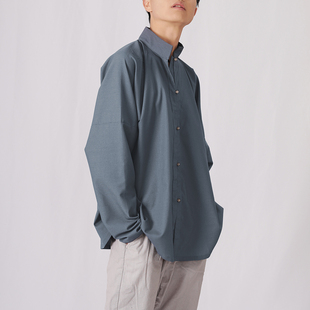 原创【乘风】明制竖领对襟窄袖立领衫纯色亚麻棉日常男女汉服春秋