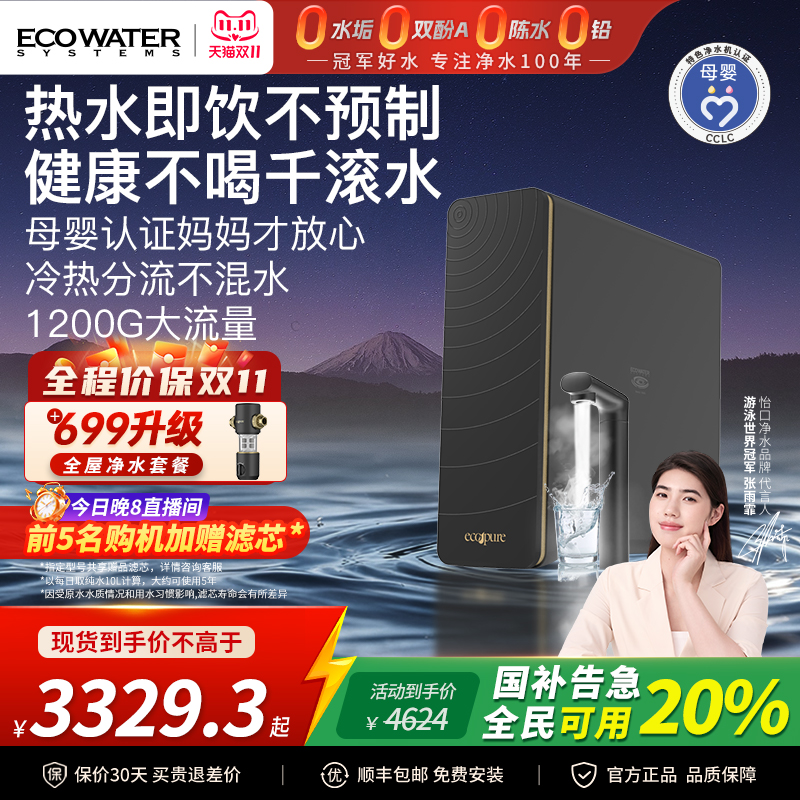 政府补贴怡口RO反渗透净热一体机