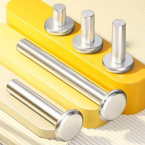 【厂家批发】铝平头实心铆钉