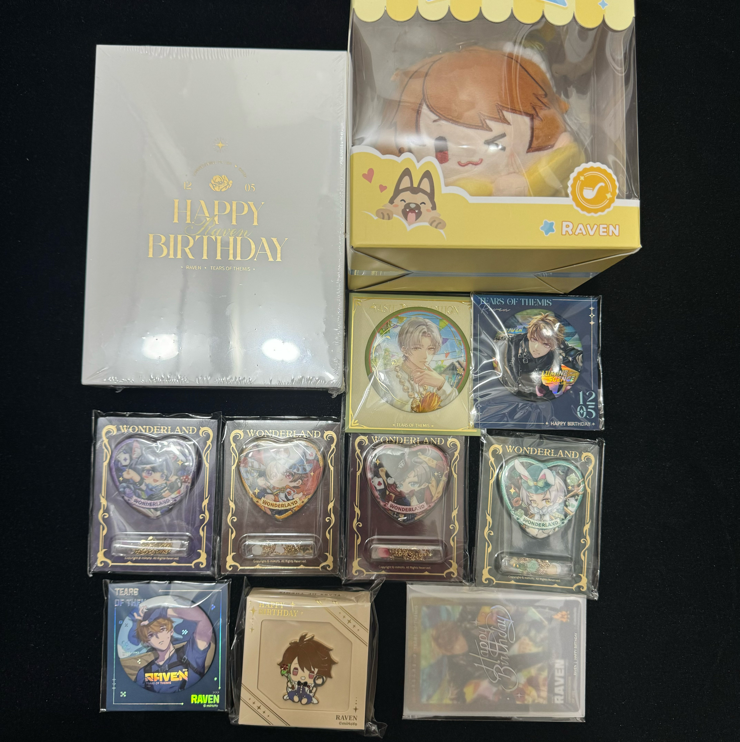 正版现货 未定事件簿夏彦2025生日岁岁长夏仙境绮遇 莫弈彩翎新肴